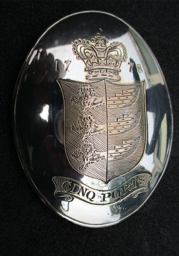 <b>CHCRS 0017</b>Cinque Ports Battalion Of Provisional Militia, Officers Shoulder Belt Plate C 1778