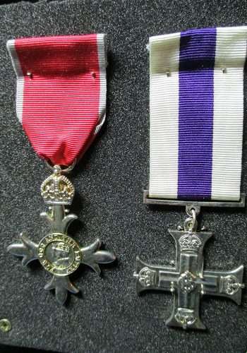 CHCRS 2019.012 Replica MBE & MC To Lt Percy Lovering