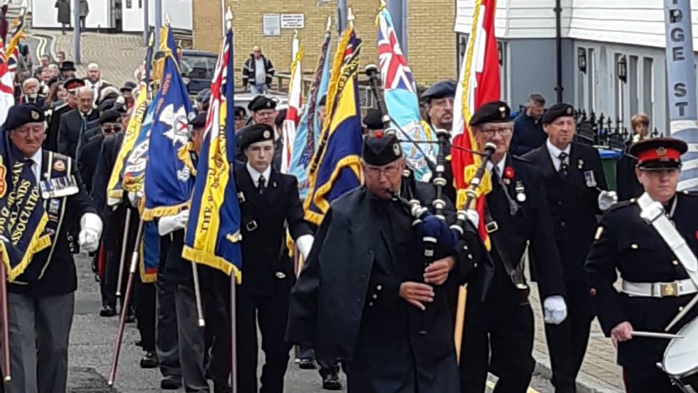 Dieppe Veterans Parade