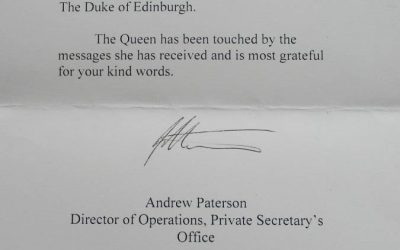 From Her Majesty the Queen