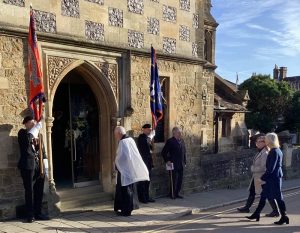 Sir William Goring's Memorial Service