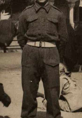 John Crocker In Uniform