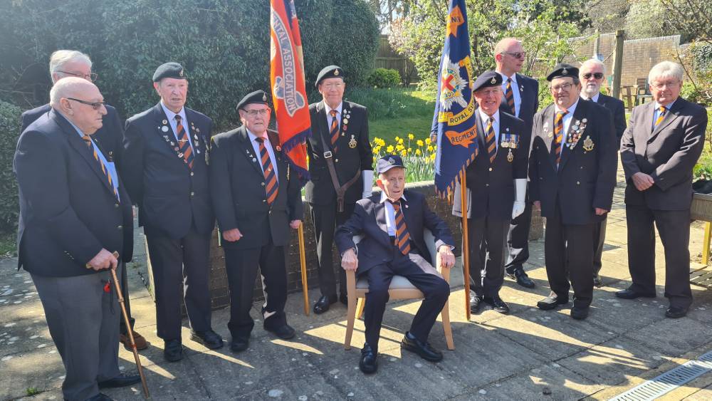 John Crocker – Royal Sussex veteran’s 101st birthday